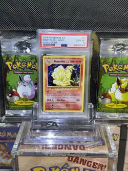 2016 POKEMON XY EVOLUTIONS NINETALES HOLO 15/108 PSA 10 GEM MT - Image 4