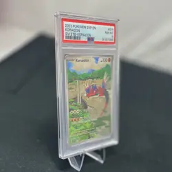 Koraidon 014 PSA 8 Pokemon SV Black Star Promo Pokemon Center ETB NM+ 2023 - Image 4