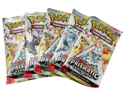 5 x Prismatic Evolutions Booster Pack Pokemon - Heavy Pack + 22.9g - Image 1