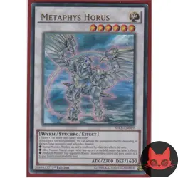 Yugioh Metaphys Horus SECE-EN049 Ultra Rare 1st Edition NM - Image 1