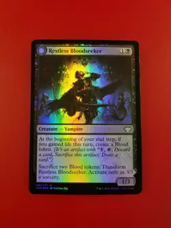 1x Restless Bloodseeker | FOIL | Innistrad Crimson Vow | MTG Magic Cards - Image 3