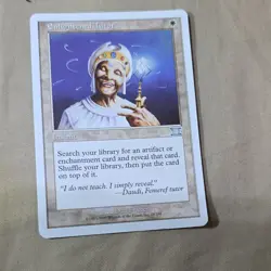 Magic The Gathering ENLIGHTENED TUTOR Instant - 6th Edition 1999 - 19 White - Image 2