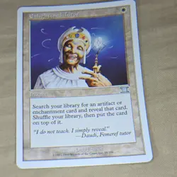 Magic The Gathering ENLIGHTENED TUTOR Instant - 6th Edition 1999 - 19 White - Image 4