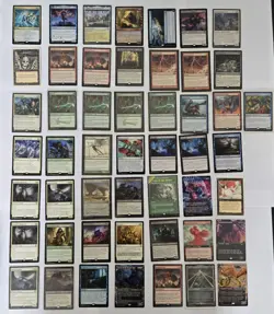 Mtg Magic The Gathering Great Card Lot 50 Cards $100+ Value, See Photos And List - Image 1
