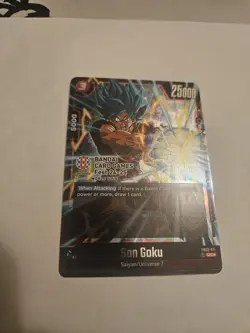 Son Goku FB03 Bandai Card Games Fest stamped 24-25 Foil Dragon Ball Super Card - Image 1