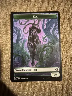 Elk Mutavault Double-Sided Token Lorwyn Eclipsed Regular - Image 1