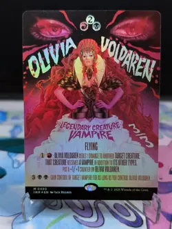 MTG Innistrad Remastered- Olivia Voldaren 490 Showcase Foil - Image 1