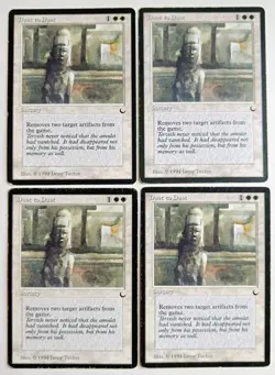 MTG | 4 x Dust To Dust | The Dark | Magic The Gathering | Playset - Image 1