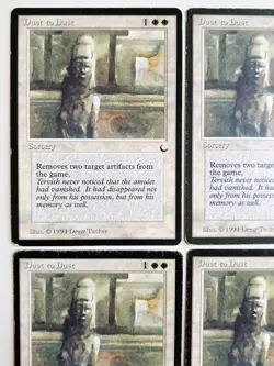 MTG | 4 x Dust To Dust | The Dark | Magic The Gathering | Playset - Image 2