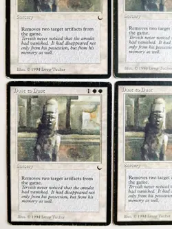 MTG | 4 x Dust To Dust | The Dark | Magic The Gathering | Playset - Image 4