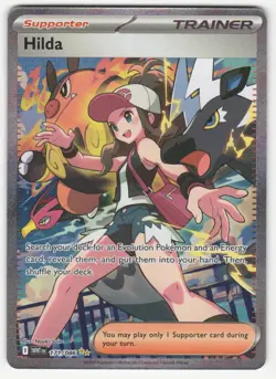 Pokemon TCG Hilda Sir SV11W 171/086 White Flare English - Image 1