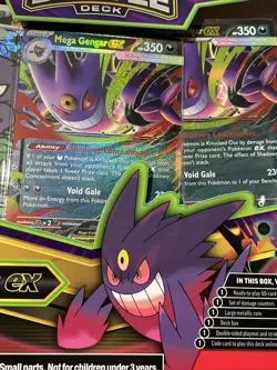 Pokemon TCG Mega Battle Deck Mega Gengar Ex Rare Mint Promo Factory Sealed NEW🔥 - Image 3