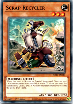 Scrap Recycler - SR10-EN017 - Common - 1st Edition - Yugioh - Image 1