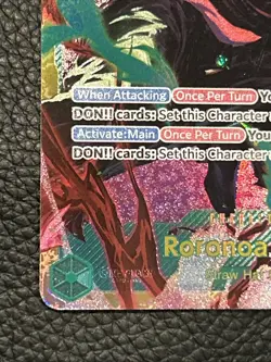 One Piece Roronoa Zoro OP06-118 SEC Wings of Captain English - Image 4