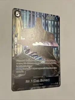 Mr. 1 (Daz Bonez) Rare (R) OP14-090 The Azure Sea's Seven Alternative Art ENG - Image 2