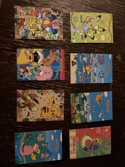 Pikachu and Friends Cards Bundle of 8 Pokemon Cards - Image 1