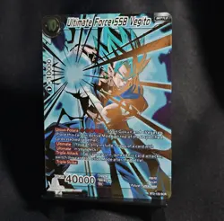 Dragon Ball Super Card - Ultimate Force SSB Vegito BT2-123 SCR Secret Rare - Image 1
