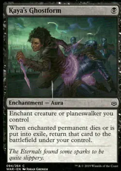 Kaya's Ghostform 094/264 War of the Spark MTG Magic The Gathering card - Image 1