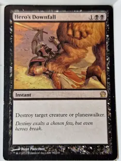 Hero's Downfall - Theros - Magic the Gathering MTG Nice! - Image 1