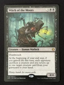 1x MTG Witch of the Moors - Jumpstart (JMP) #18 - Magic the Gathering - Image 1
