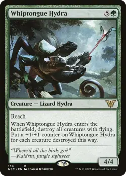 🔥MTG Whiptongue Hydra - Commander: Kamigawa: Neon Dynasty (NEC) NEAR MINT🔥 - Image 1