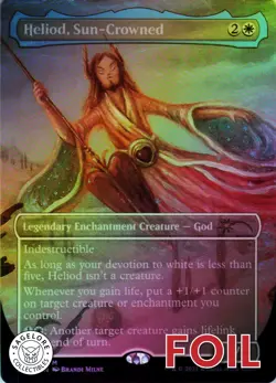 MTG Heliod, Sun-Crowned (214) | NM Foil | Secret Lair Valentine's Day {SLD} - Image 1