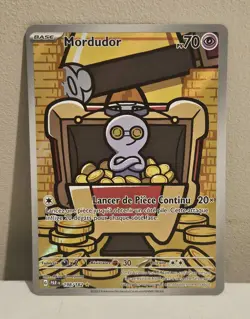 Mordudor 198/182 AR Gold carte Pokemon EV04 Faille Paradoxe - FR - Neuf / Mint - Image 1
