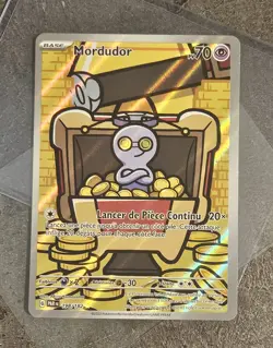Mordudor 198/182 AR Gold carte Pokemon EV04 Faille Paradoxe - FR - Neuf / Mint - Image 3