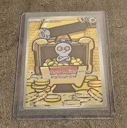 Mordudor 198/182 AR Gold carte Pokemon EV04 Faille Paradoxe - FR - Neuf / Mint - Image 4