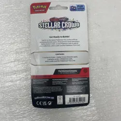 Pokemon TCG Stellar Crown Premium Blister Pack, Future Iron Thorns Valiant Hands - Image 2