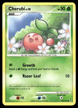 CHERUBI - 96/147 Common Supreme Victors Pokemon LP - Image 1