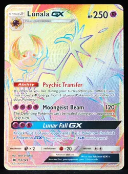 Lunala GX #153/149 NM/M Pokemon Card - Image 1