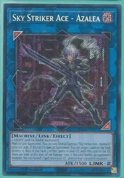 Sky Striker Ace-Azalea BLMR-EN052 Secret Rare Near Mint 1st Edition Yu-Gi-Oh! - Image 1
