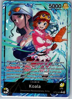Koala (Alt Art) OP12-081 English Legacy of the Master - One Piece Card - NM - Image 1