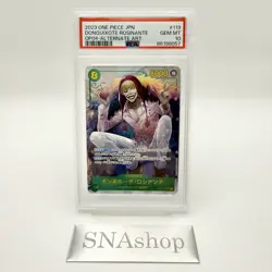 PSA 10 Donquixote Rosinante SEC Alternate Art OP04-119 2023 ONE PIECE Card Japan - Image 3