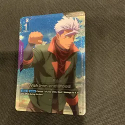 Gundam Card Game With Iron and Blood ST05-013 C+ English Foil - Image 3