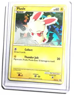 PLUSLE - HGSS16 - Black Star Promo - Holo - Pokemon Card - NM - Image 1