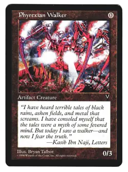 Magic The Gathering MTG - Visions VIS 1997 - #152 Phyrexian Walker MP - LP x2 - Image 3