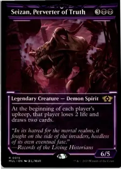 Seizan, Perverter of Truth R March of the Machine: Multiverse Legends 15 NM MTG - Image 1