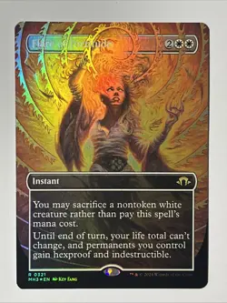 Flare of Fortitude (Borderless) FOIL - 0321 - Modern Horizons 3 (MH3) - LP - Image 1