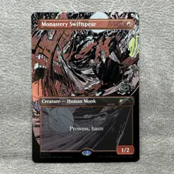Monastery Swiftspear (Raised Foil) - Secret Lair Drop Series (SLD) #2043 NM - Image 1