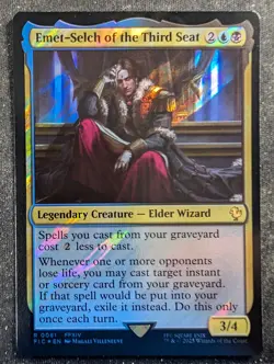 Emet-Selch of the Third Seat - Surge Foil - UB: Final Fantasy Commander (MTG) - Image 1