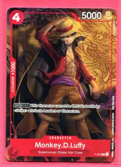 Monkey.D.Luffy P-007 PROMO Tournament Pack Vol. 1 One Piece English - Image 1