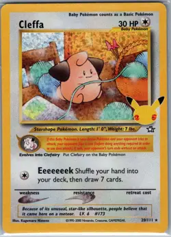 Cleffa 20/111 Celebrations: Classic Collection - Pokemon Card - NM - Image 1