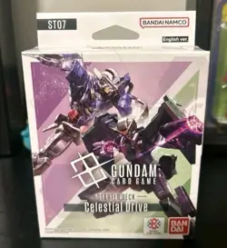 Gundam Card Game Celestial Drive Starter Deck (ST07) Sealed - Image 1