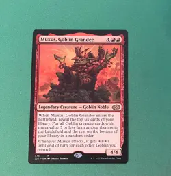 MTG Misprint Muxus, Grand Grandee Ink Error Shifted Stamp Magic The Gathering - Image 1