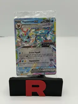 Pokemon Sealed Vaporeon EX 23 Prismatic Evolutions Stamped Promo Rare New Holo - Image 1