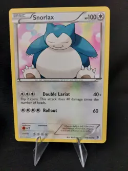 Snorlax 109/149 - 2012 Boundaries Crossed Vintage Pokemon TCG - LP - Image 1