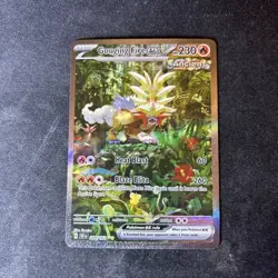 Gouging Fire EX 204/162SV05: Temporal Forces Holo Card Special Illustration Rare - Image 1
