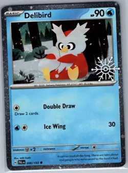 Delibird (Holiday Calendar) 046/193 - Pokemon Card - NM - Image 1
